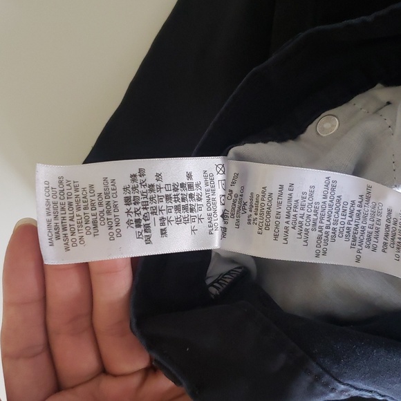 LEVIS blue pants size 16 Reg - Picture 7 of 9